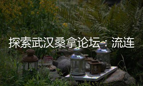 武汉品茶网：品味传统，体验新时尚